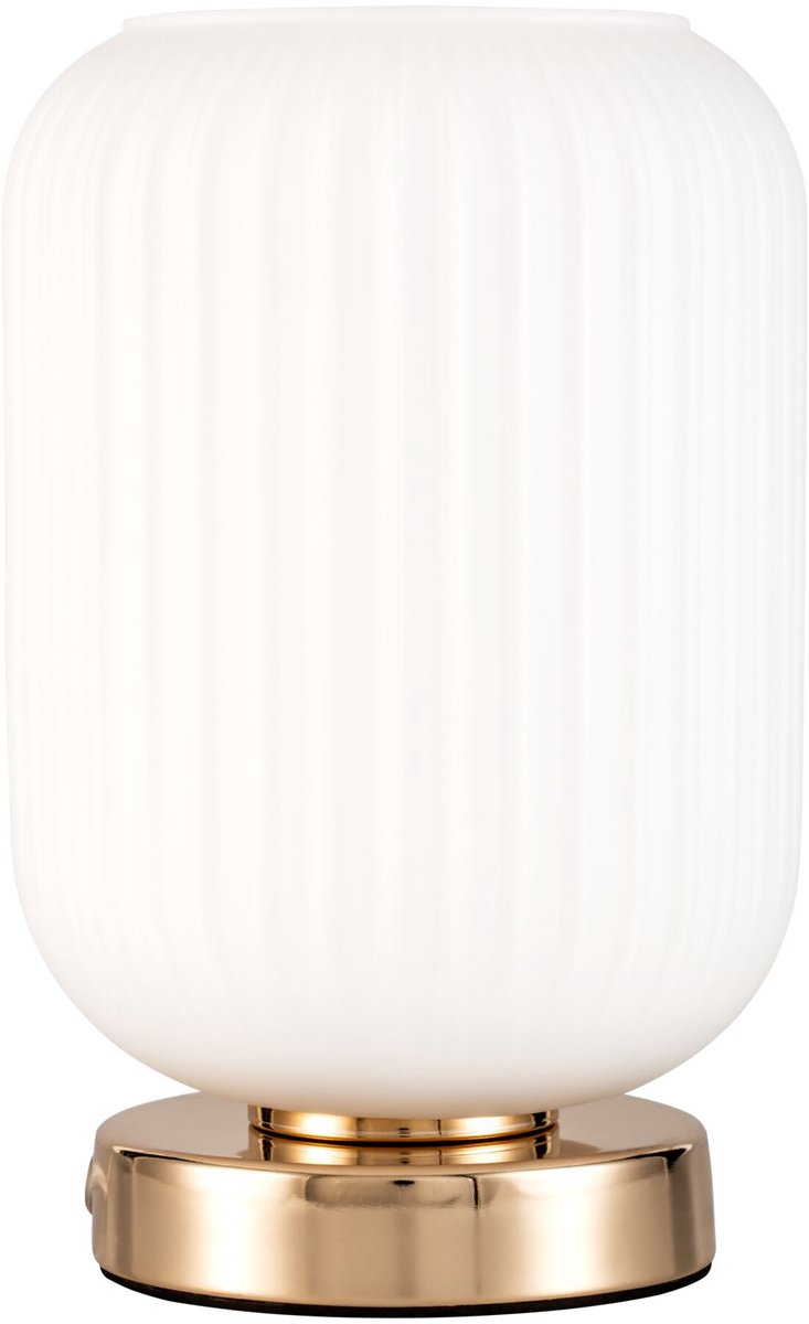 Paulmann Pauleen LED-tafellamp Noble Purity E27 max. 20W Wit, Champagnegoud