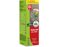 Protect Garden Beloukha Garden Onkruidbestrijder - 900 ml - Onkruid en Mos Bestrijdingsmiddel - Binnen 3 uur Resultaat - Hoog geconcentreerd