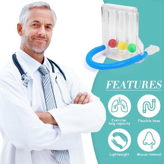 Airofit Essential™ Ademhalingstrainer & Virtuele Begeleide Ademhalings