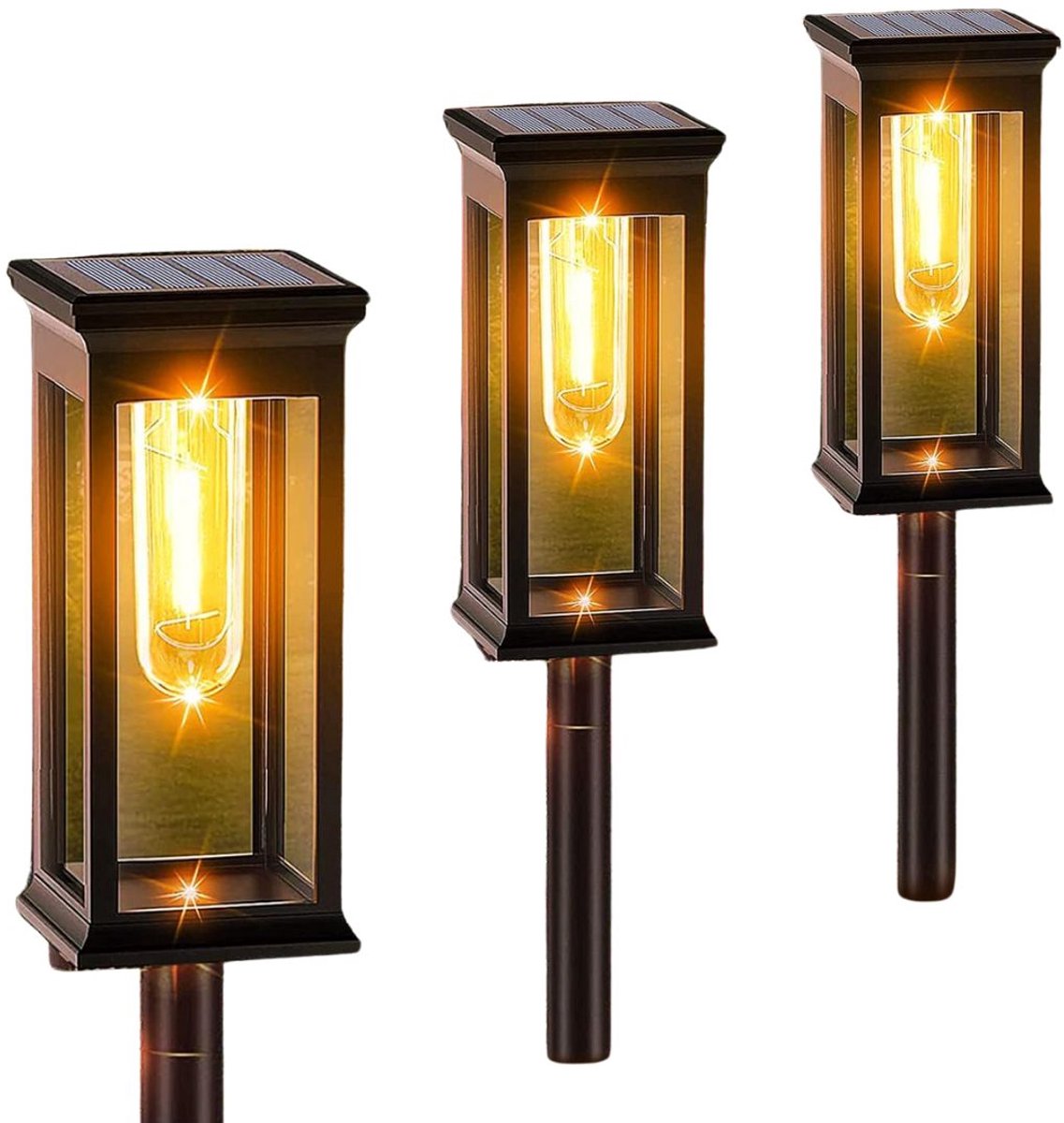 VELTRR® Tuinverlichting op Zonne Energie - Solar Buitenlampen