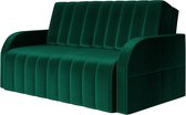 Montana 120 - Canapé-lit - Élégant et stylé - 141 x 104 x 90 cm - Transformable - Canapé moderne - Vert foncé (Kronos 19)