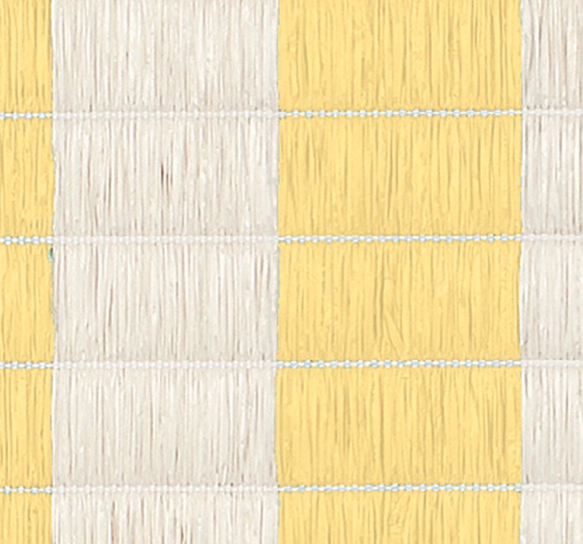 Balkondoek windscherm basic geel - creme 90x300 cm