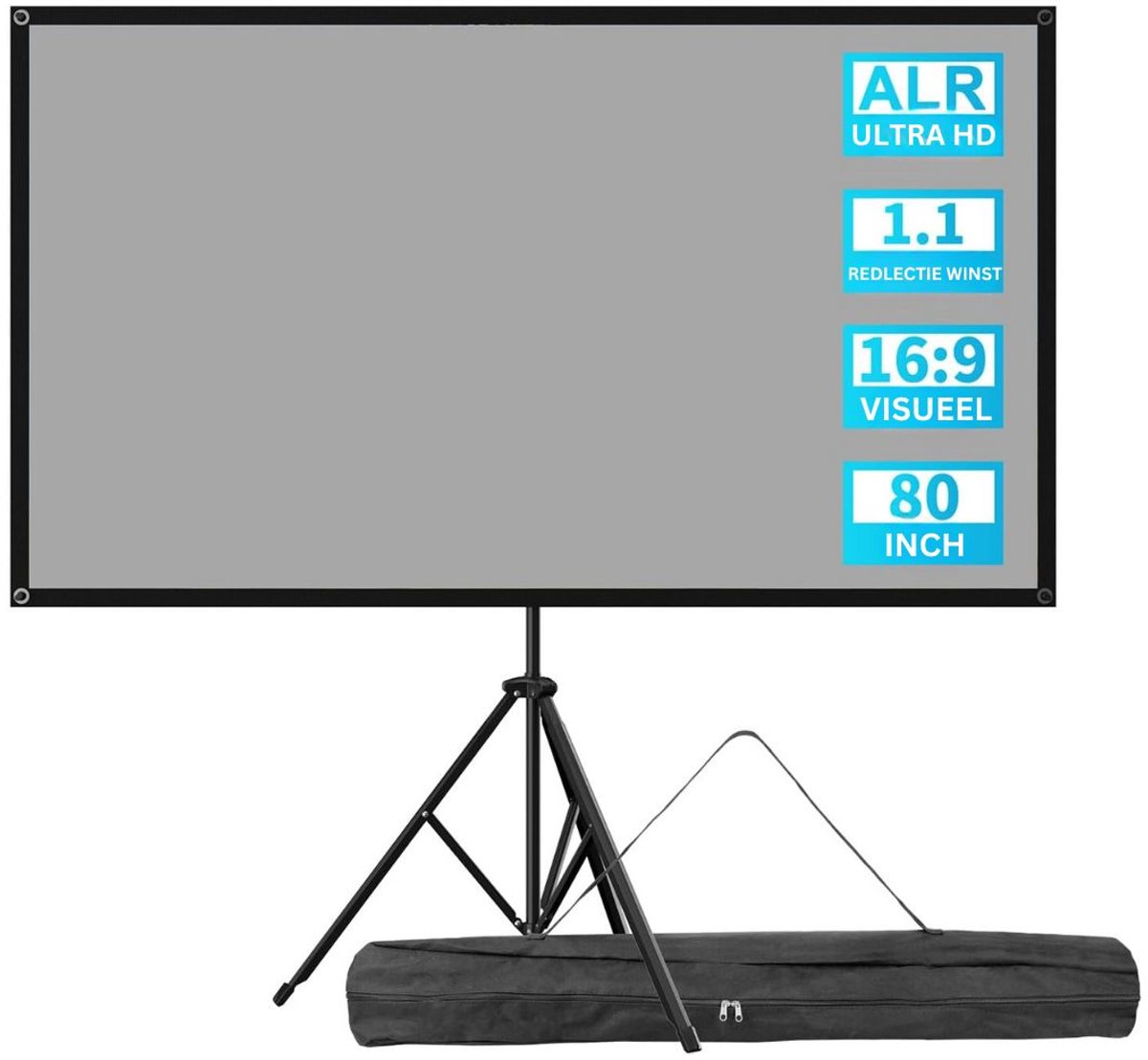 ApexArte® Beamerscherm - Projectiescherm - Projectiedoek