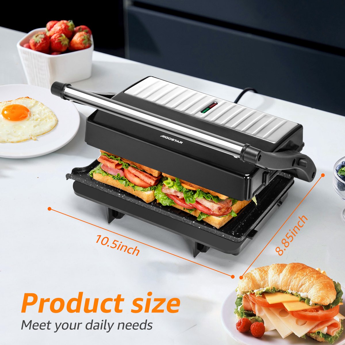Aigostar York Pro - Contactgrill thumbnail 5