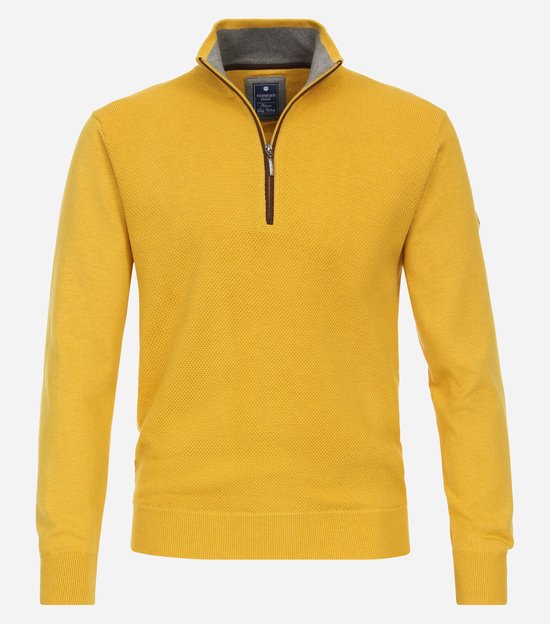 Barbour trui wol opstaande kraag beige | Schulte Herenmode