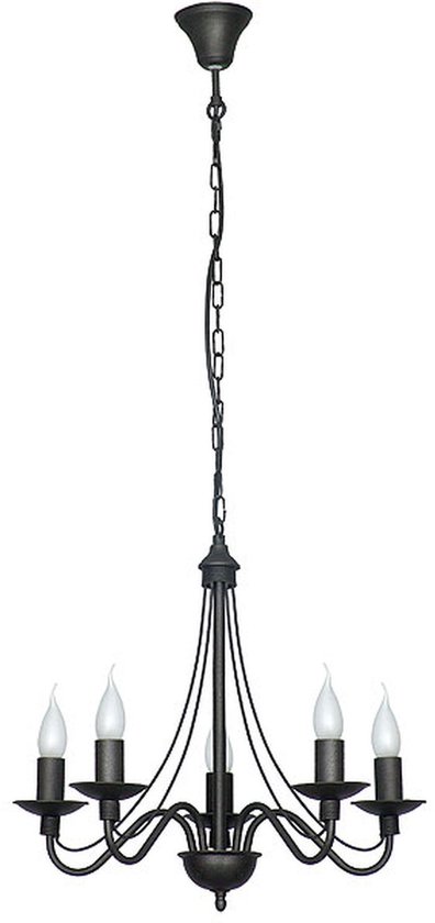 iDEGU Set van 2 industriële hanglampen, plafondlamp, metalen lampenkap in kooivorm, zwart, vintage kroonluchter voor keuken, eetkamer, woonkamer, slaapkamer, bar, hal, restaurant (Cage A 23 cm
