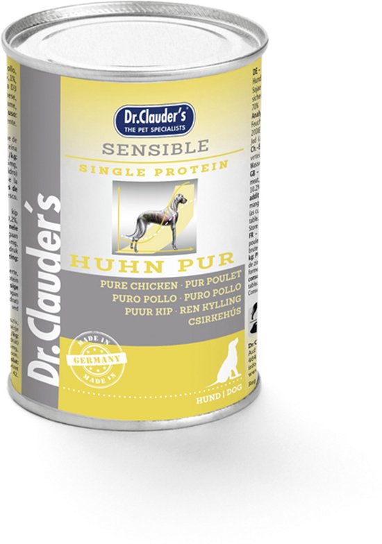 Dr Clauder's Best Choice Selected Meat Sensible 6x400g - Puur Kip