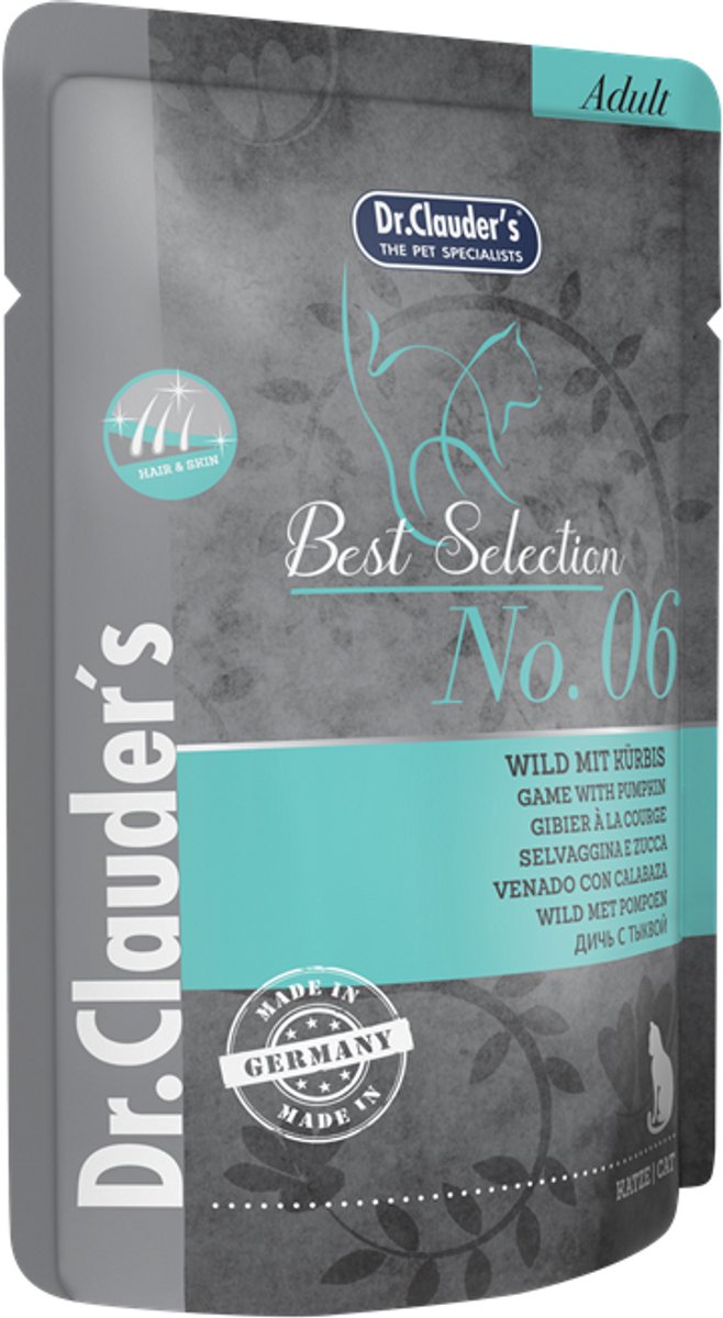 Dr Clauder's Cat Best Selection Adult Nr. 6 16x85g - 16x85g