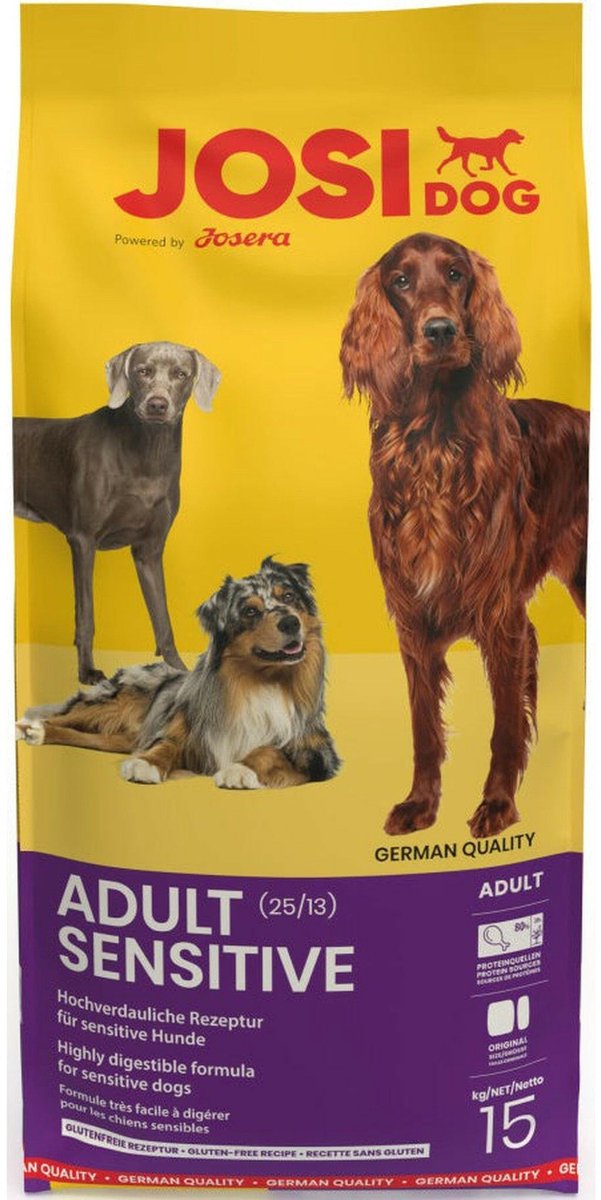 JosiDog Adult Sensitive Hondenvoer - 15 kg