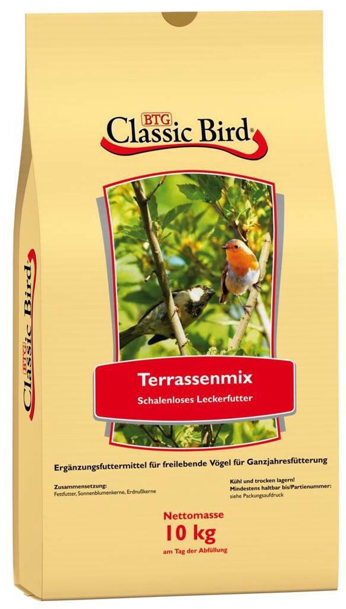 CB Terrace mix vers in de dop - 10kg