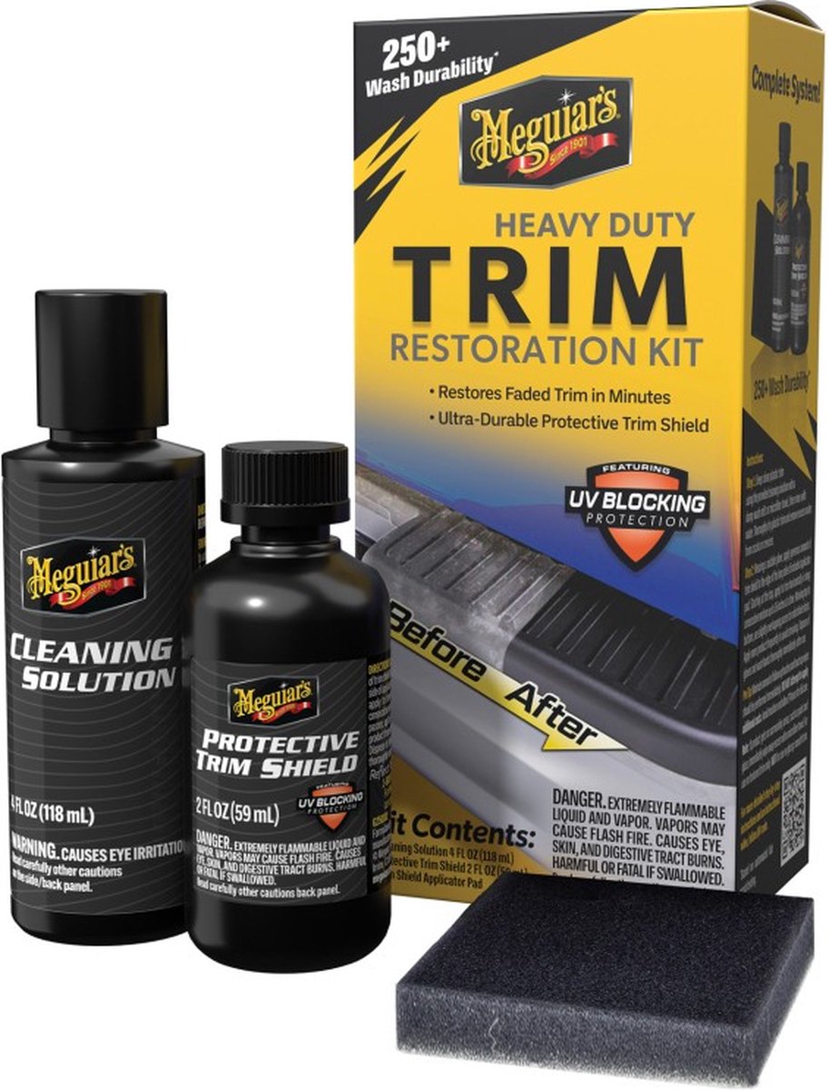 Meguiar's - Heavy Duty Trim Restoration Kit