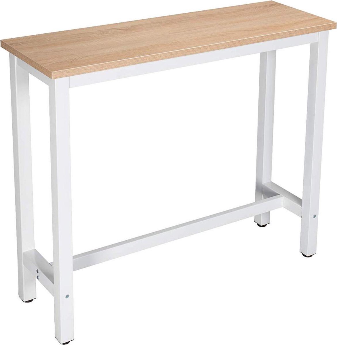 Bolt Edge Bartafel - Eiken - Hout Metaal - Rechthoekig - 120x40x100cm - Keuken