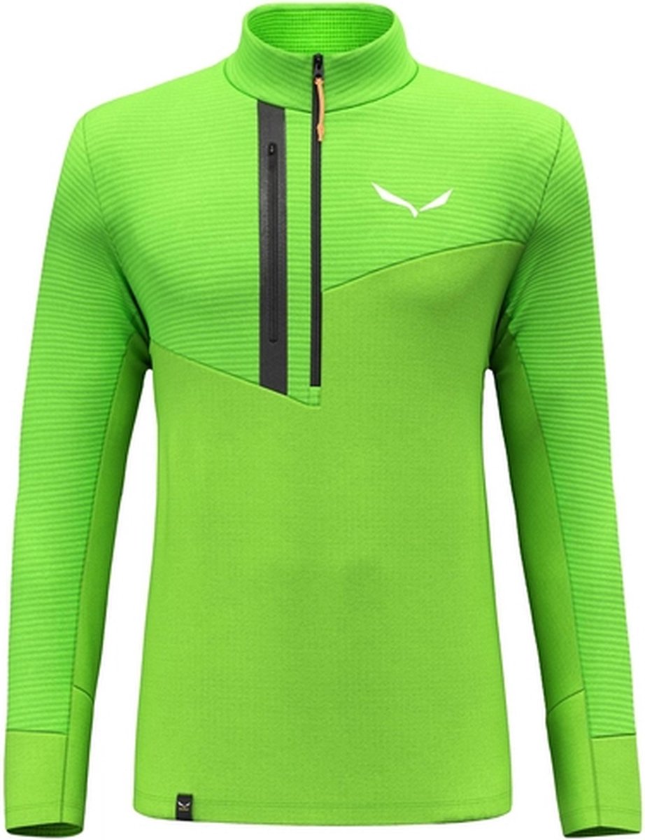 Longsleeve Salewa Men Vajolet Polarlite Responsive Half Zip Pale Frog-XXL