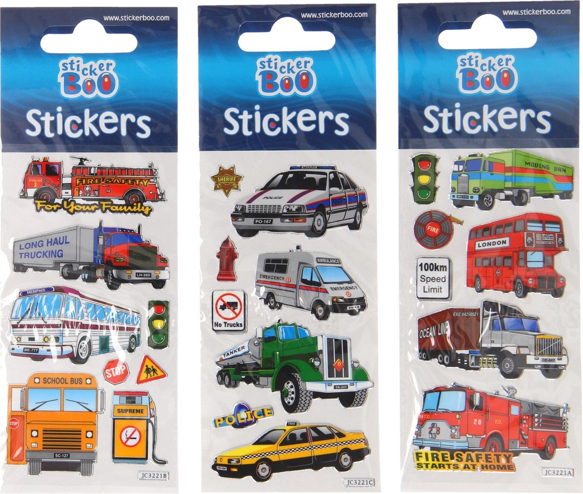 Stickervel Voertuigen