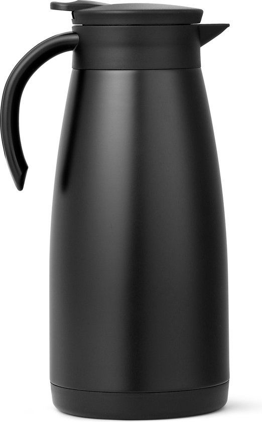 Bouteille isotherme 1,5 litre - Café & Thee - Zwart - Hanamura