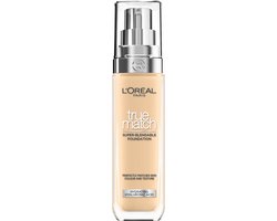 L’Oréal Paris True Match Foundation - 2D/W - Natuurlijk Dekkende Foundation met Hyaluronzuur en SPF 16 - 30 ml - Vegan