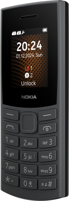NOKIA 105 4G - Charcoal - 2024 - USB-C