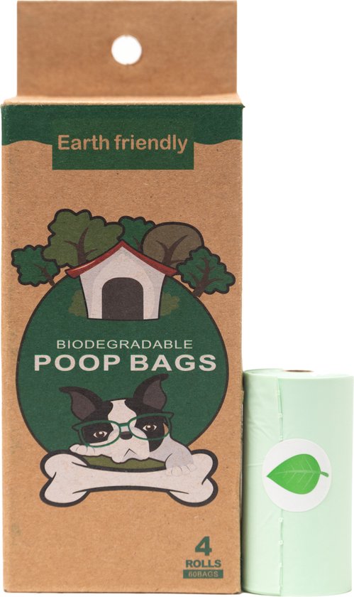 Sacs à crottes biodégradables - sacs à crottes de chien - porte-sac à crottes - sacs à crottes biodégradables - porte-sac à crottes - respectueux de l'environnement - Trimmi