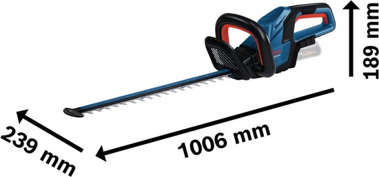 Bosch GHE 18V-50 Professionele accu heggenschaar 18 V 50 cm borstelloos + 1x ProCORE accu 4.0 Ah - zonder oplader van Bosch — afbeelding 2