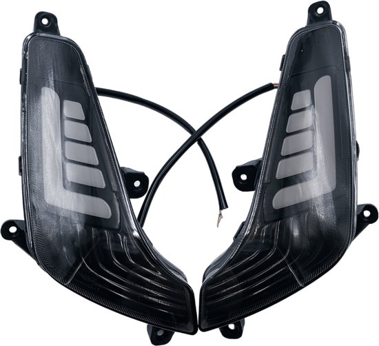 Germany Motorsports 2 x led-knipperlicht voor motorfiets, blokkerende diodes voor controlelampje voor het ontkoppelen van de knipperlichten, 12 V (2 paar Germany Motorsports 2 x led-knipperlicht voor motorfiets, blokkerende diodes voor controlelampje voor het ontkoppelen van de knipperlichten, 12 V (2 paar