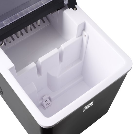 Princess Ice Cube Maker 283098 - IJsblokjesmaker - 1,75L - Zwart - 150 Watt - 9 blokjes in 6 minuten - Zelfreinigingsfunctie - IJsklontjes maker van Princess — afbeelding 3