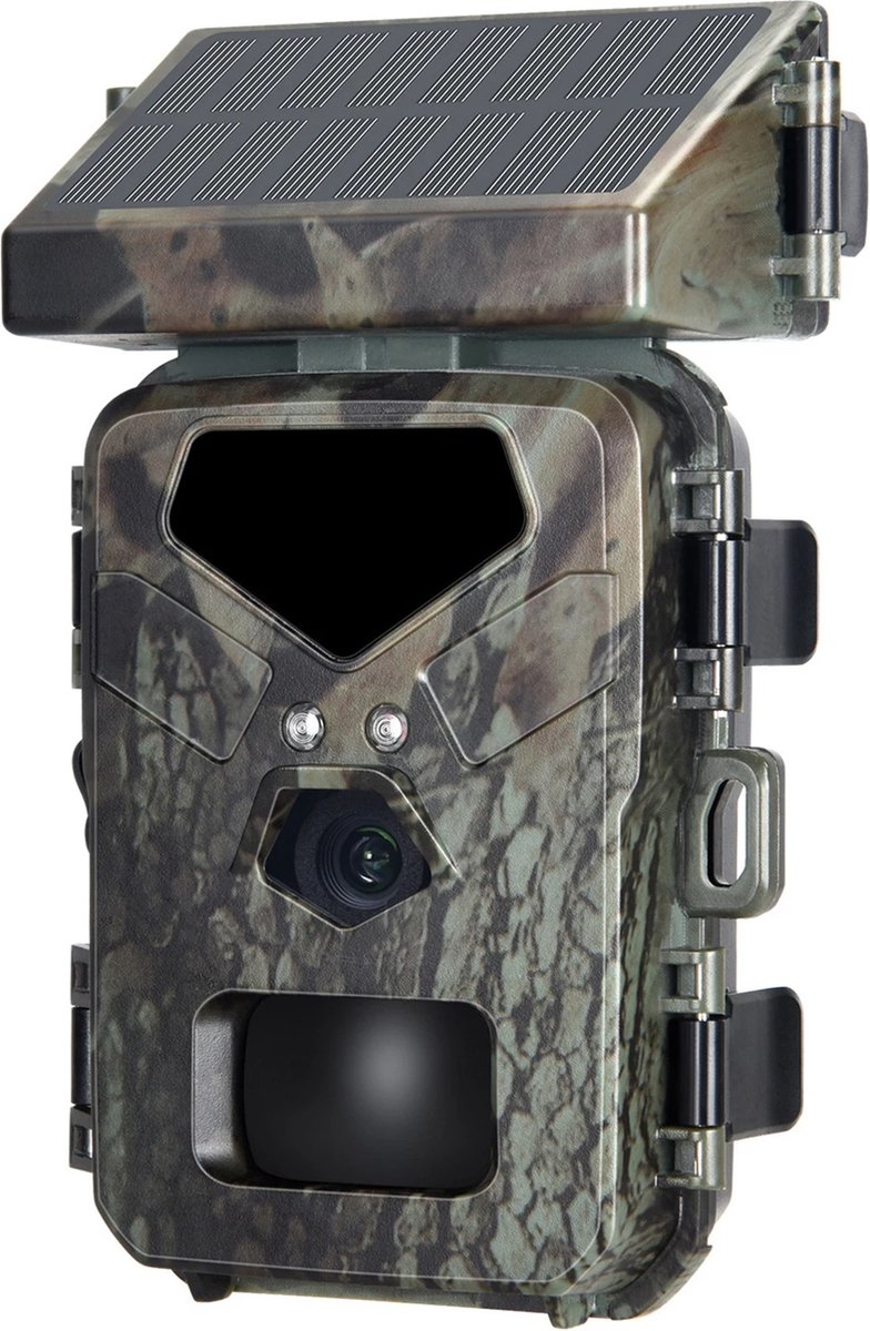 Wildcamera - Nachtcamera - Nachtcamera Wild Buiten - 20mp - 1080P - 0.45Ds Triggersnelheid - Camouflagekleur