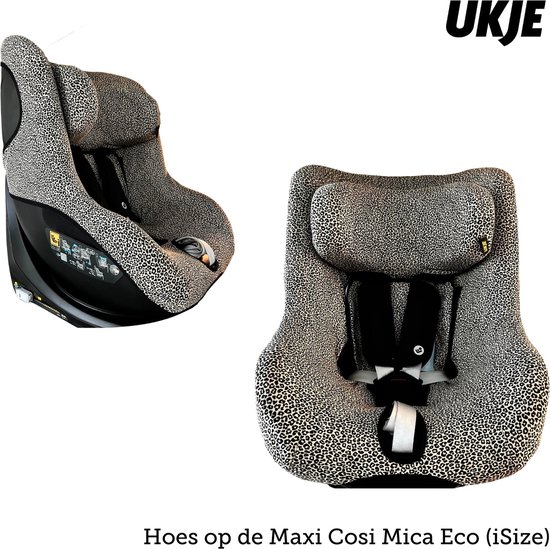 Autostoelhoes Geschikt voor Maxi Cosi Pearl 360 -Maxi Cosi Hoes Groep 0-1 - Zacht Katoen - Perfecte Pasvorm - Beige wafel van Merkloos — afbeelding 5