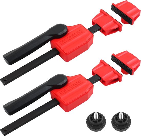 MaxAwe 2 stuks tafel-werkbankklemmen, bankklemmen, houtbewerking MaxAwe 2 stuks tafel-werkbankklemmen, bankklemmen, houtbewerking