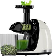 Bol.com KitchenBrothers Slowjuicer - Juicer - Groenten en Fruitpers - 700ml - Met Pulpreservoir - Juice Maker - Champagne aanbieding