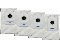 Ecovacs Deebot X2, X5 en T30S Serie Stofzakken (4 Stuks, Plus.Parts® alternatief voor DDB030025)