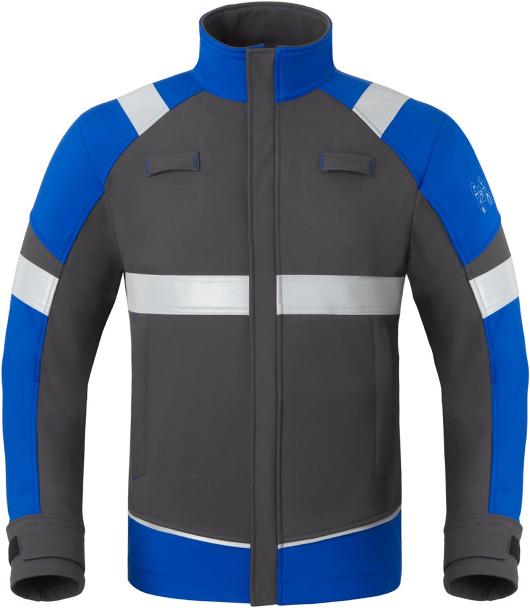 HAVEP Softsh. 5-Safety Image+ 50384 - Charcoal/Korenblauw - S