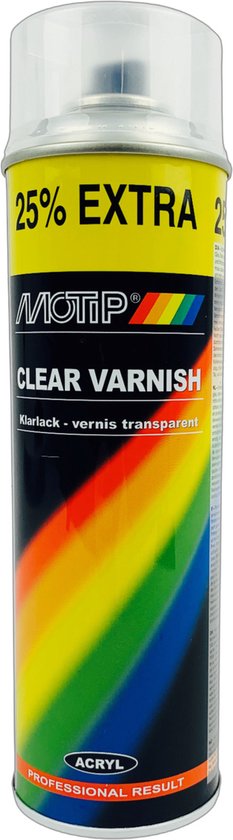 Motip Blanke Hoogglans Acryllak - 500 ml
