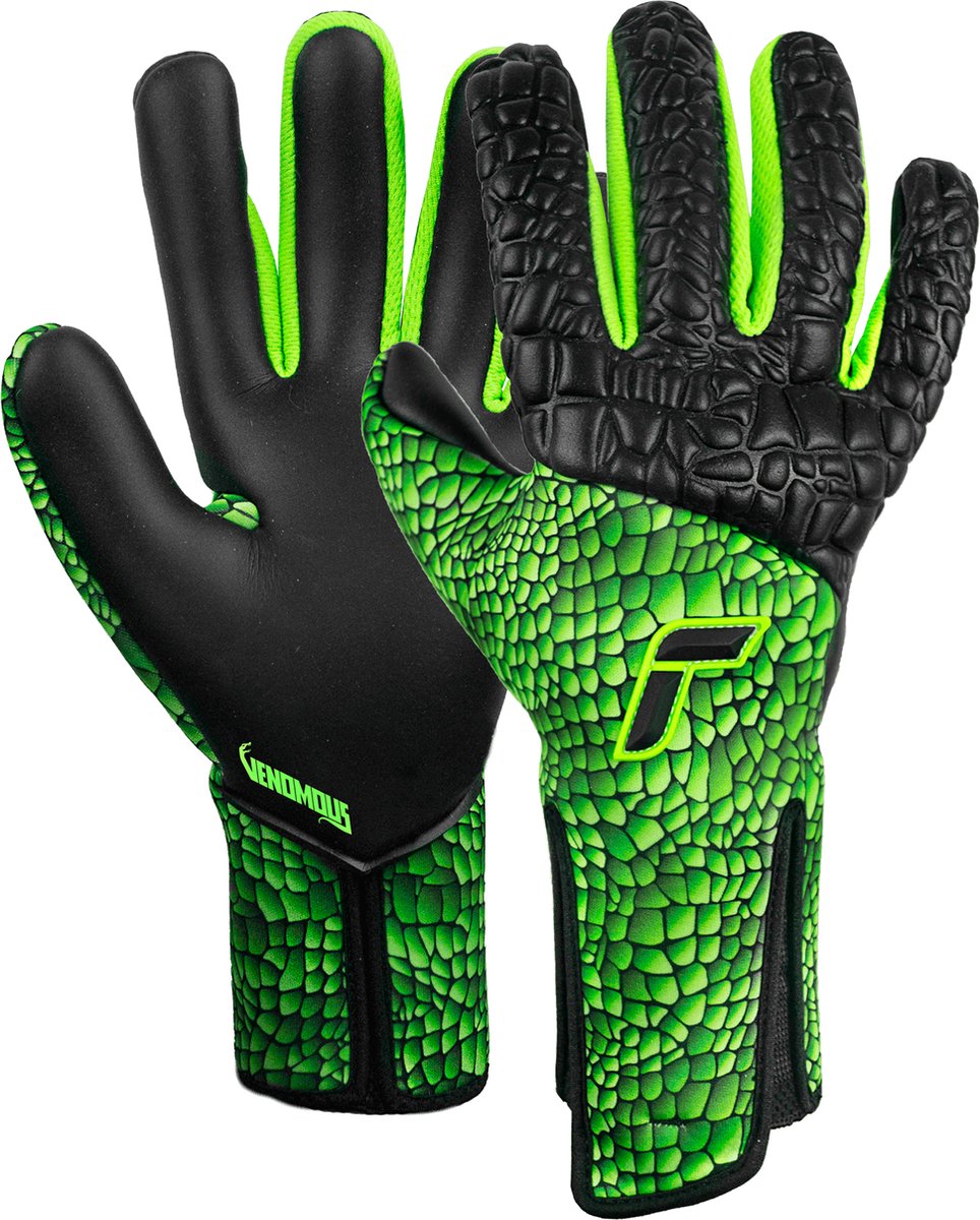 Reusch Venomous Gold X Groen Keepershandschoenen - Maat 10.5