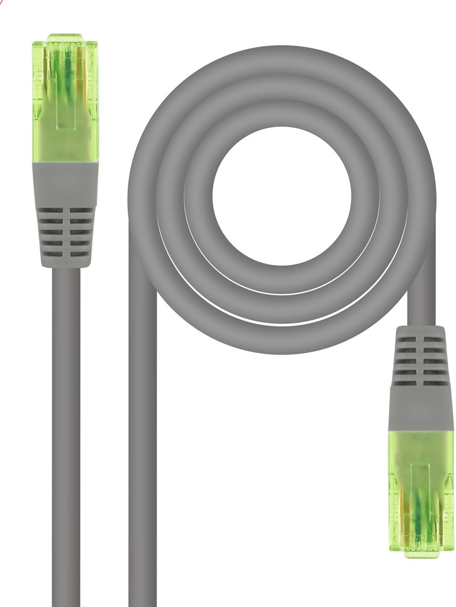 Nanocable 10.20.1400-L25 netwerkkabel Grijs 0,25 m Cat6 U/UTP (UTP)