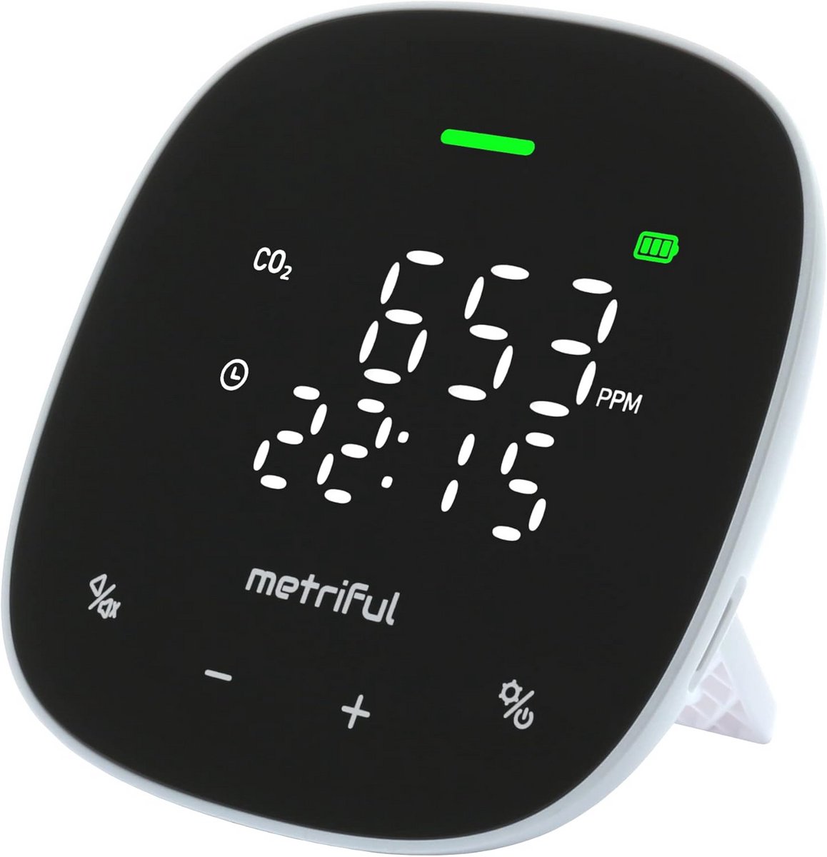 CO2-meter met alarm en NDIR-sensor voor luchtkwaliteitsdetectie