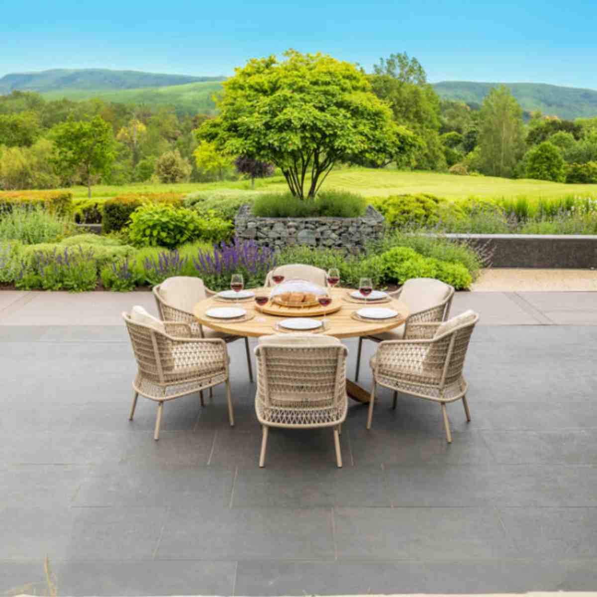 4 Seasons Outdoor Puccini garden chair - latte