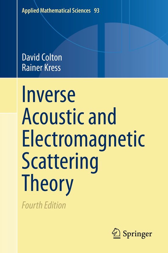 Applied Mathematical Sciences93- Inverse Acoustic and Electr ... - cover