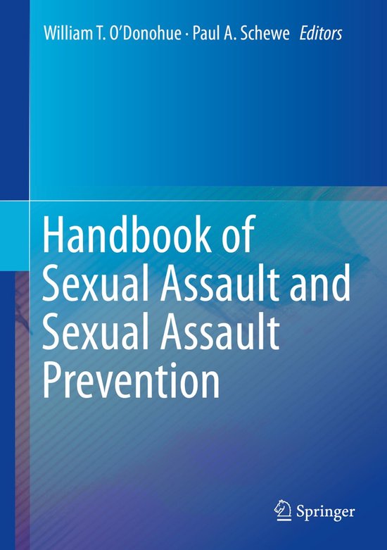 Handbook of Sexual Assault and Sexual Assault Prevention - cover