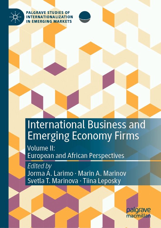 Palgrave Studies of Internationalization in Emerging Markets ... - cover