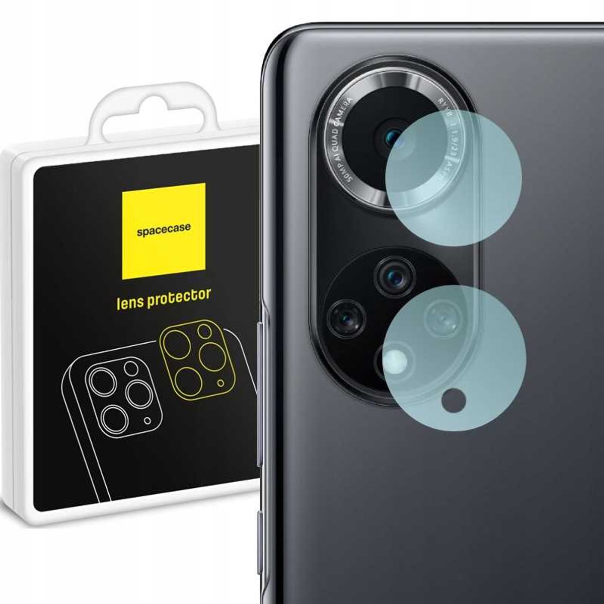 Spacecase Gehard Glas Voor Huawei Nova 9 Camera Glasbescherming
