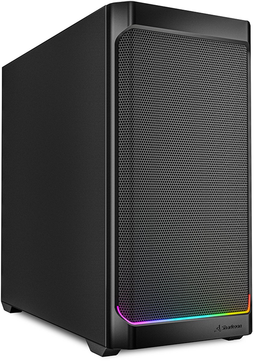 Sharkoon MK4 RGB Strip mini tower behuizing