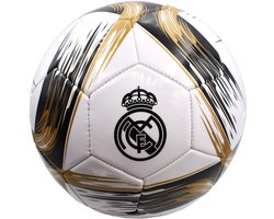 Real Madrid Logo Voetbal Brush - Maat 5 - Bal - Buitenspeelgoed - Sport & Spel - Fanmerchandise - PVC - Kinderen