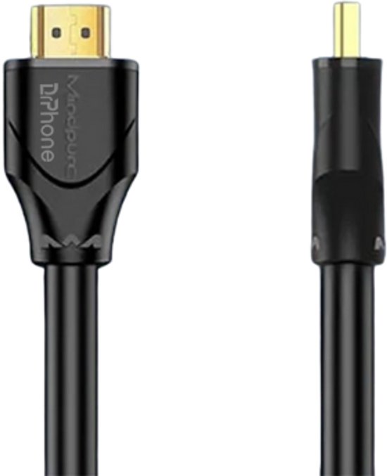 Cavo Prolunga HDMI 2.0 Maschio-Femmina – 4K A 60Hz, HDR, ARC, 18Gbps, Placcato Oro – Compatibile Con PS5, Xbox, PC, TV Stick