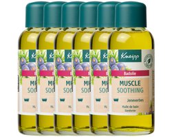 Omslag van Kneipp Badolie Muscle Soothing Jeneverbes - 6 x 100 ml - Voordeelverpakking
