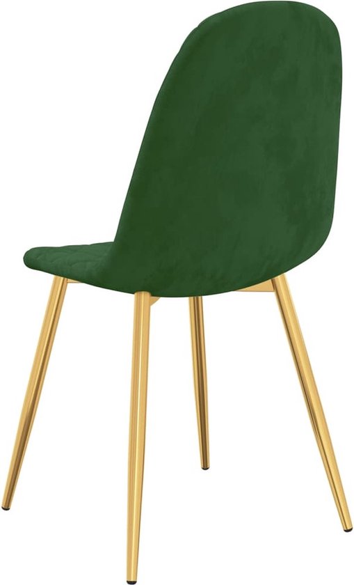 Eetkamerstoel Cooper - Green velvet (set van 2) van Eichholtz koop je het beste bij