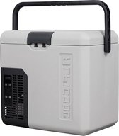 Bol.com Mini koelkast compressor - 18L - Autokoelkast voor auto vrachtwagen camping - 12/24V DC en 100-240V AC met stopcontact e... aanbieding
