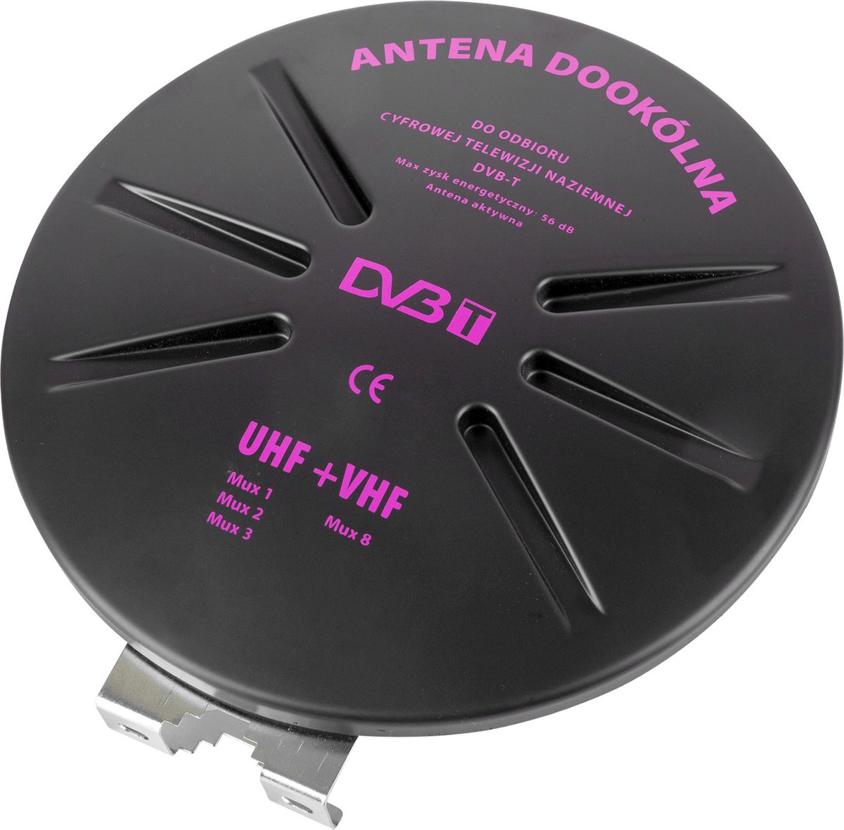 INNE - Dookolige DVB-T Antenne - 32 dB versterking - 75 Ohm