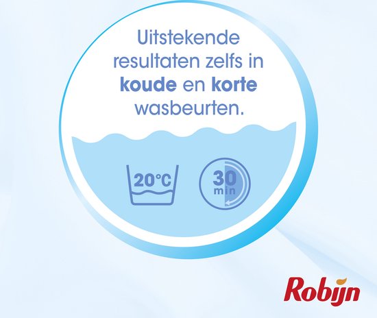 Capsules de lessive Robijn Radiant White 3 en 1 - 4 x 15 lavages - Pack économique