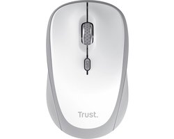 Trust Yvi+ - Draadloze Muis - Multi-device - Stille Knoppen - Compact - Wit