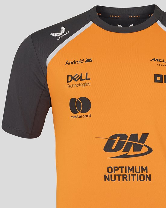 Mclaren Teamline T-shirt Oranje 2XL - Lando Norris - Oscar Piastri - Formule 1 van McLaren — afbeelding 5